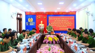 Thứ trưởng Lê Văn Tuyến kiểm tra công tác đặc xá năm 2026 tại tỉnh Ninh Bình
