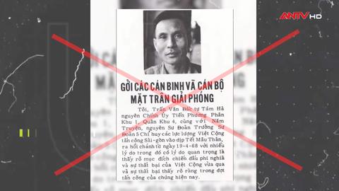 Nhận diện và đấu tranh với hiện tượng "trở cờ" và chủ nghĩa xét lại, xuyên tạc lịch sử