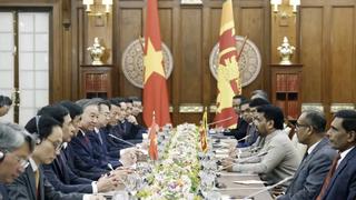 Tổng Bí thư, Chủ tịch nước Tô Lâm hội đàm với Tổng thống Sri Lanka