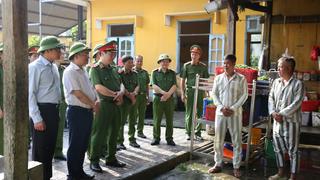 Kiểm tra công tác đặc xá tại trại giam Tống Lê Chân 