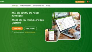 Từ 21/5, vận hành trang web dùng chung cho khai báo tạm trú, lưu trú