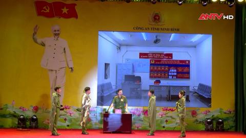 Công an tỉnh Ninh Bình thi tìm hiểu Nghị quyết Đại hội Đảng XIV và phong trào thi đua “Ba nhất”