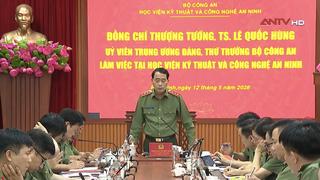 Phấn đấu đưa Học viện Kỹ thuật và Công nghệ an ninh trở thành cơ sở đào tạo hàng đầu