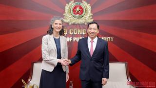 Tiếp tục phối hợp, mở rộng hợp tác giữa Bộ Công an Việt Nam và UNDP