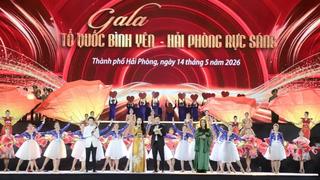 Ấn tượng Gala "Tổ quốc bình yên - Hải Phòng rực sáng" 