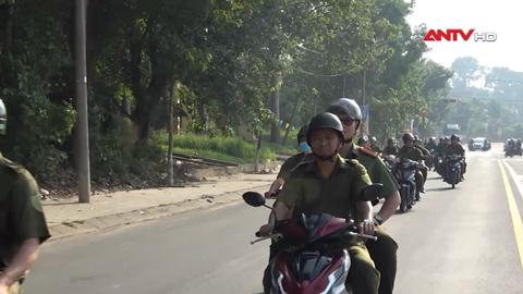 Công an phường Tân Uyên ra quân làm sạch địa bàn không ma túy
