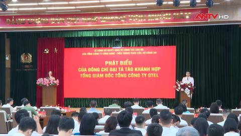 Công bố quyết định về công tác cán bộ của Tổng Công ty GTEL