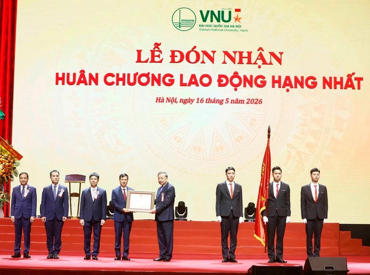 Tổng Bí thư, Chủ tịch nước Tô Lâm dự Lễ kỷ niệm 120 năm Ngày truyền thống Đại học Quốc gia
