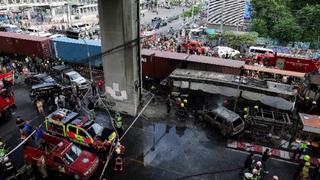 Thái Lan: Va chạm giữa xe buýt và tàu hỏa, hơn 30 người thương vong
