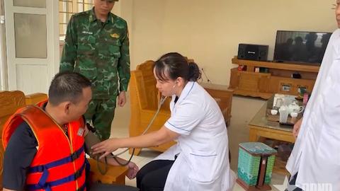 Cứu nạn thành công 4 ngư dân trên biển Quảng Ninh