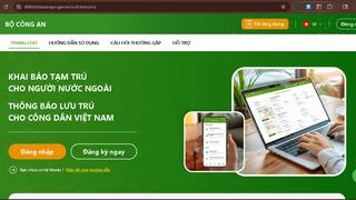 Thống nhất một hệ thống phần mềm khai báo tạm trú, lưu trú
