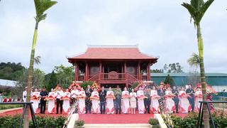 Công an tỉnh Lạng Sơn khánh thành Nhà tưởng niệm Chủ tịch Hồ Chí Minh