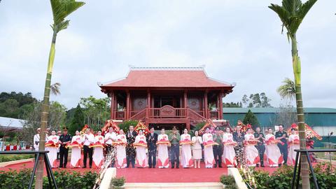 Công an tỉnh Lạng Sơn khánh thành Nhà tưởng niệm Chủ tịch Hồ Chí Minh