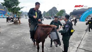 Trên thao trường chuẩn bị Ngày hội thể thao lực lượng CAND