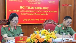 Hoàn thiện lý luận pháp luật về xử lý vi phạm hành chính  