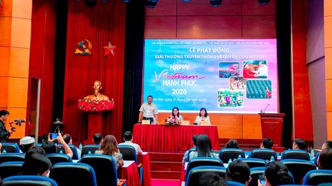 Phát động Giải thưởng “Việt Nam hạnh phúc - Happy Vietnam 2026”