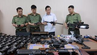 Triệt phá đường dây chế tạo, mua bán vũ khí quân dụng quy mô lớn