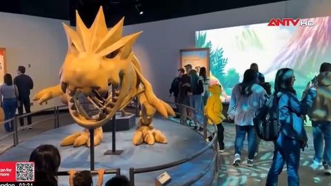 Bảo tàng hóa thạch Pokemon ra mắt lần đầu tiên tại Bắc Mỹ
