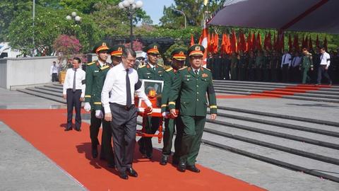 Thủ tướng Lê Minh Hưng dự Lễ truy điệu, an táng 28 hài cốt liệt sĩ tại Quảng Trị