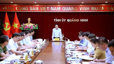 Thông qua dự thảo báo cáo kết quả kiểm tra (Đợt 2) đối với Ban Thường vụ Tỉnh ủy Quảng Ninh 
