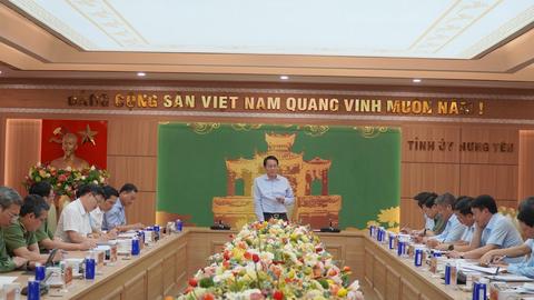 Thông qua dự thảo kết quả kiểm tra (Đợt 1) của Bộ Chính trị, Ban Bí thư năm 2026 đối với Ban Thường vụ Tỉnh ủy Hưng Yên