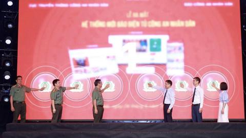 Ra mắt hệ thống quản trị tòa soạn điện tử và giao diện mới Báo điện tử CAND