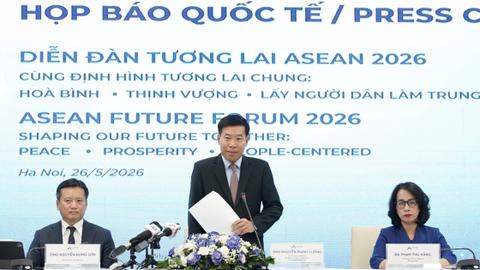 Diễn đàn Tương lai ASEAN 2026 ngày 9-10/6 tại Hà Nội