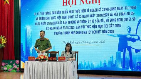 Mô hình "3 + 1" xây dựng phường không ma túy ở Thanh Khê