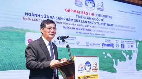 Vietnam Dairy 2026: Kết nối chuỗi giá trị ngành sữa bền vững