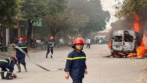 Đảm bảo an toàn PCCC cho xe khách mùa nắng nóng