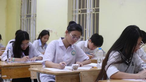 Kỳ thi vào lớp 10 công lập Hà Nội: Đề thi bám sát chương trình, tăng tính phân hóa