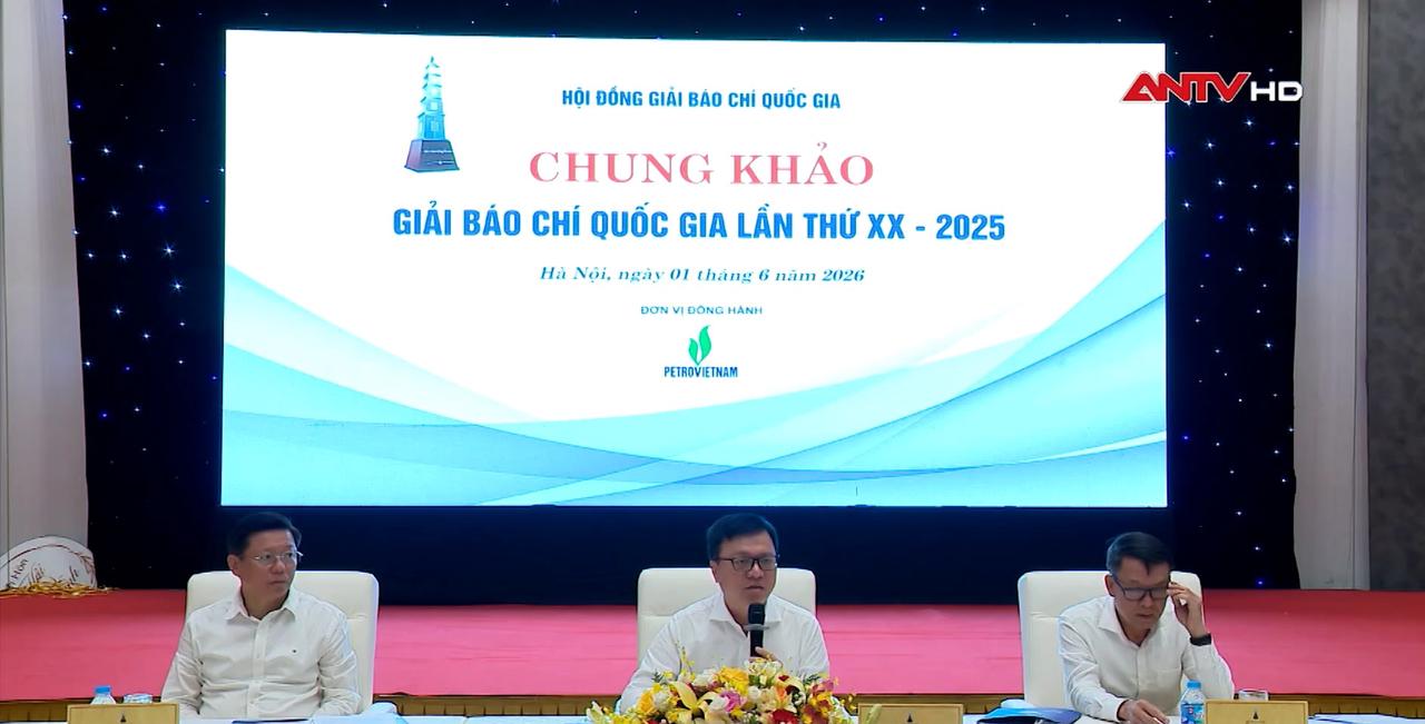 177 tác phẩm vào vòng chung khảo Giải Báo chí quốc gia lần thứ XX - năm 2025