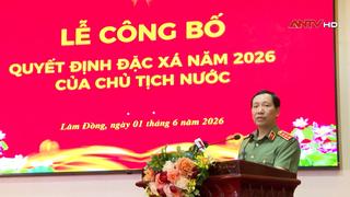Công bố quyết định đặc xá tại trại giam Thủ Đức