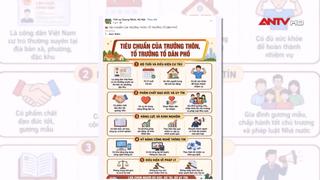  Sắp xếp thôn, tổ dân phố tinh gọn, hiệu quả