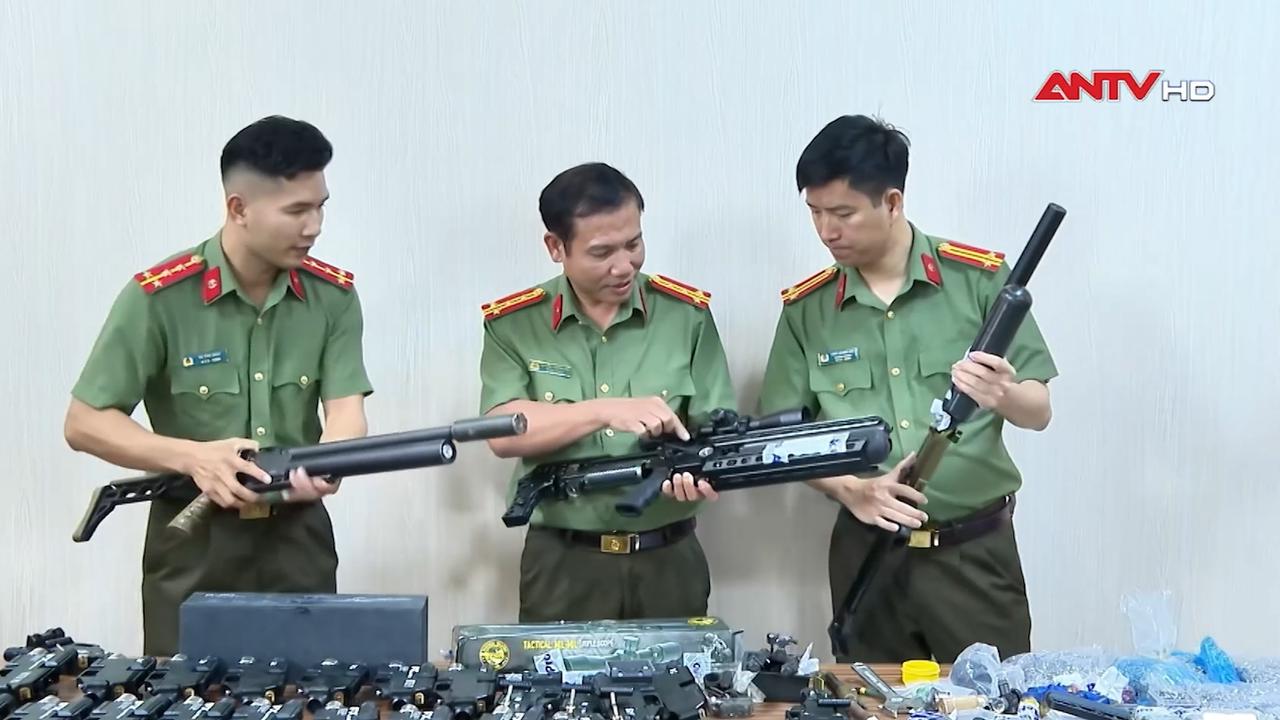 Xưởng ngầm sản xuất linh kiện súng hơi nén PCP quy mô đặc biệt lớn