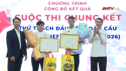 Vinh danh các đầu bếp đoạt huy chương quốc tế