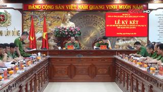 Công an tỉnh Lâm Đồng và Bộ Tư lệnh Cảnh sát cơ động ký kết Quy chế phối hợp