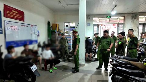 Công an phường Thanh Khê ra quân tổng kiểm tra ma túy tại các chung cư 