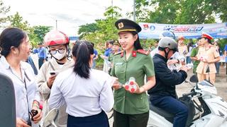 Lực lượng Công an tiếp sức mùa thi