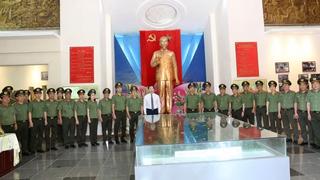 Đoàn công tác Bộ Công an về nguồn tại Tây Ninh 