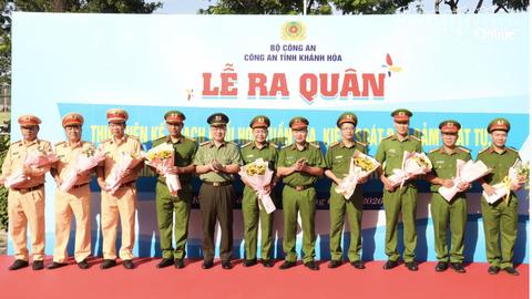 Công an Khánh Hòa ra quân đảm bảo trật tự an toàn giao thông đường thủy