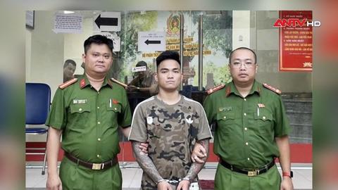 Bắt giữ kẻ côn đồ cầm điếu cày đánh người ở Hà Nội