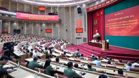 Hoạt động nổi bật của lãnh đạo Bộ Công an tuần qua