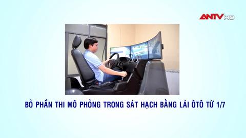 Bỏ phần thi mô phỏng trong sát hạch bằng lái ôtô từ 1/7