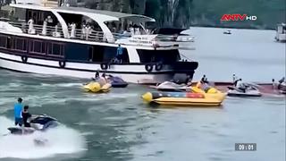 Hai tàu va chạm ở vịnh Lan Hạ, một du khách tử vong