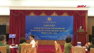 Gặp mặt đoàn đại biểu Phụ nữ CAND dự Đại hội đại biểu Phụ nữ toàn quốc lần thứ XIV
