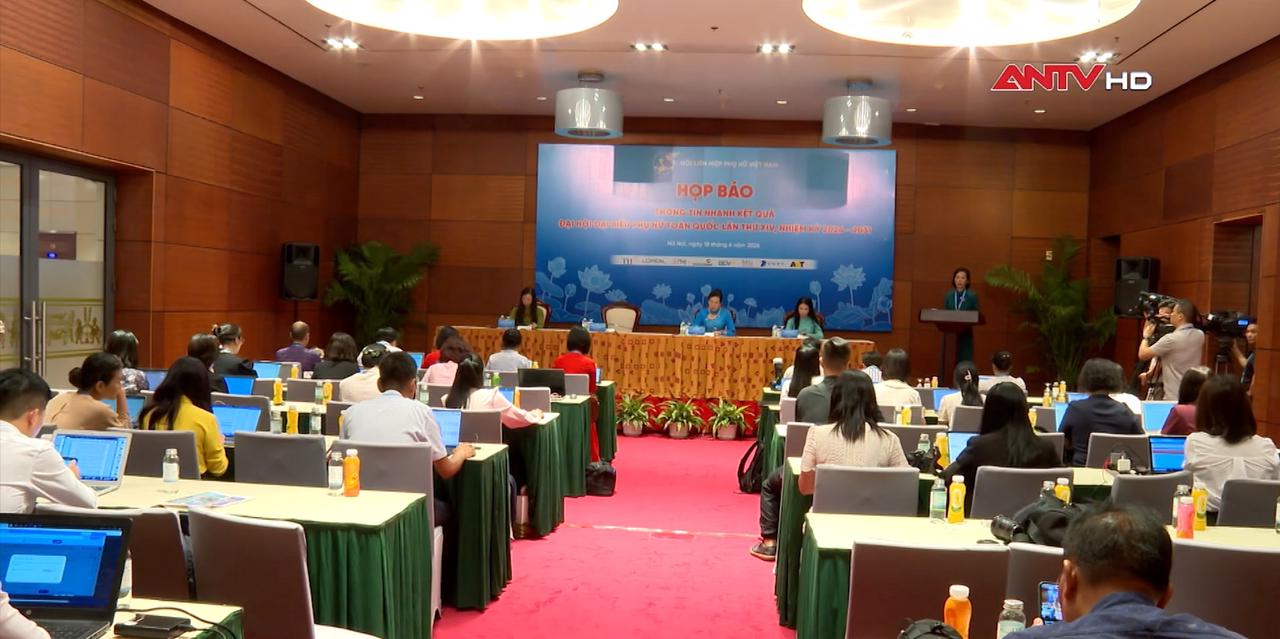 Họp báo công bố kết quả Đại hội đại biểu Phụ nữ toàn quốc lần thứ XIV