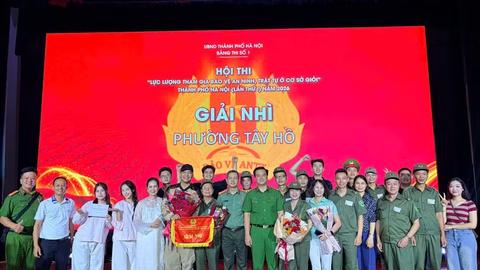 Hội thi “Lực lượng tham gia bảo vệ an ninh, trật tự ở cơ sở giỏi” thành phố Hà Nội