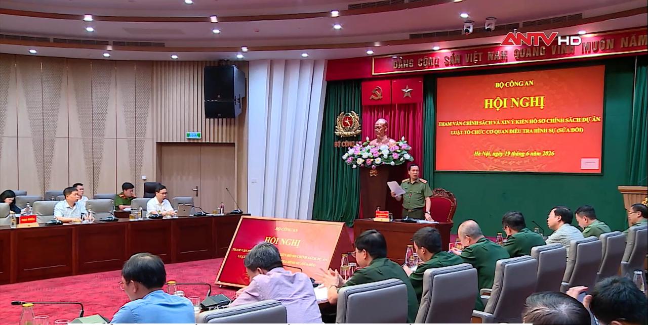 Xin ý kiến hồ sơ chính sách dự án Luật Tổ chức cơ quan điều tra hình sự (sửa đổi)