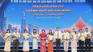 TP.HCM tôn vinh người làm báo